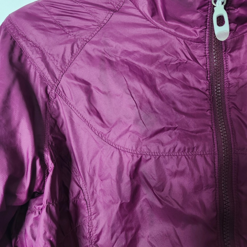 Mountain Hardwear Womens Full Zip Fleece Lined Jacket Berry Purple - Picture 16 of 16